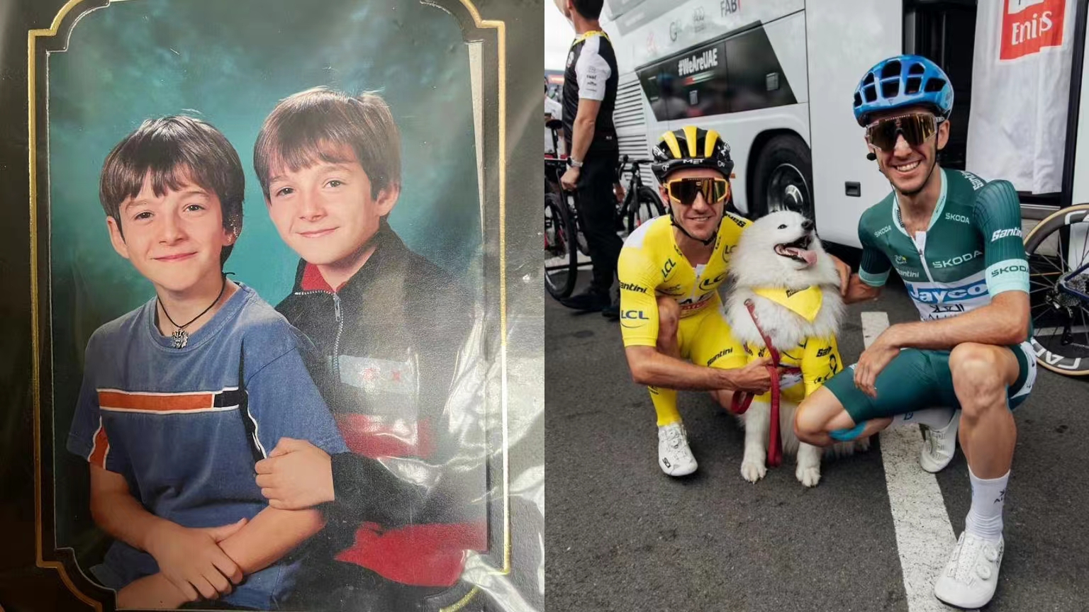 Epische confrontatie tussen de broers Yates in etappe 1 van de Tour de France